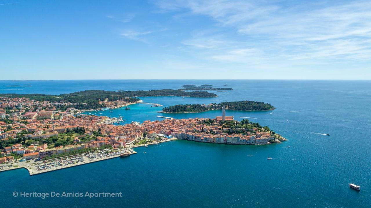 Heritage De Amicis Apartment Rovinj Exteriör bild